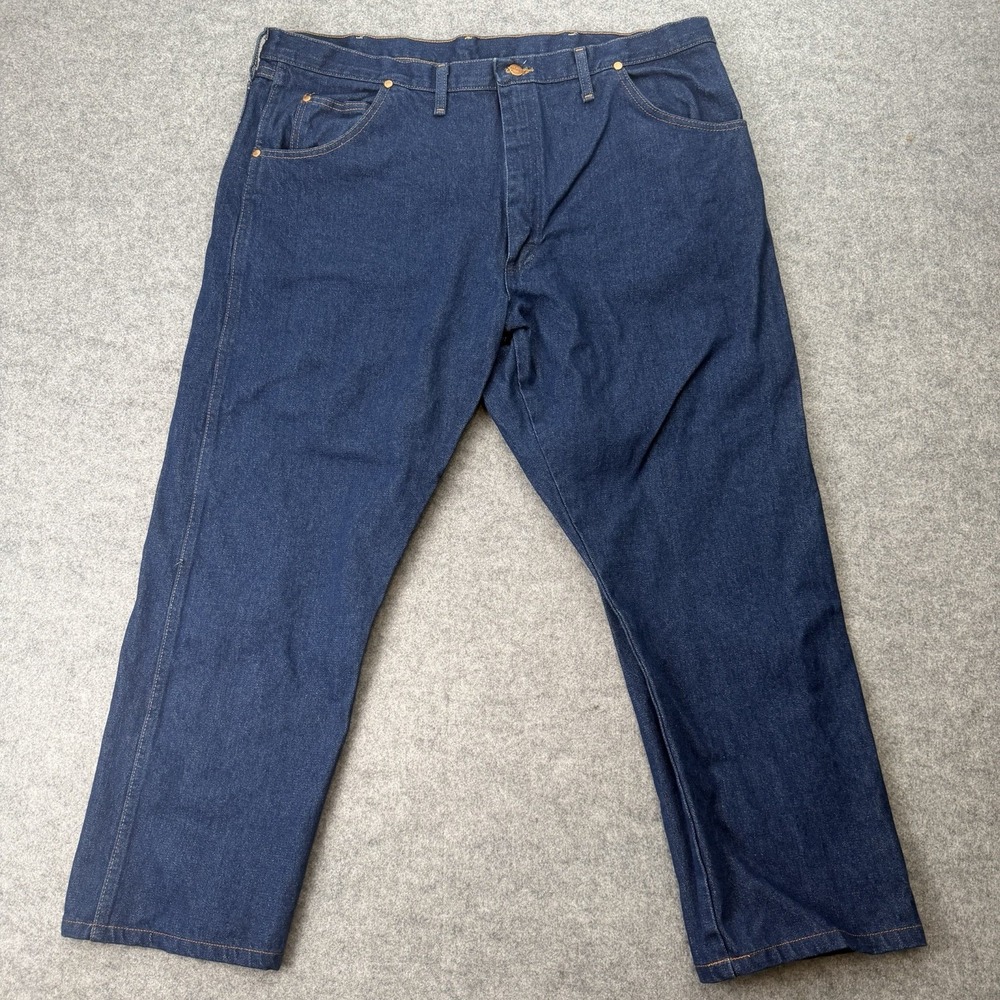 Wrangler Jeans 42x30 Cowboy Cut Bootcut Western Denim Blue 1031MWZPW A102 4020